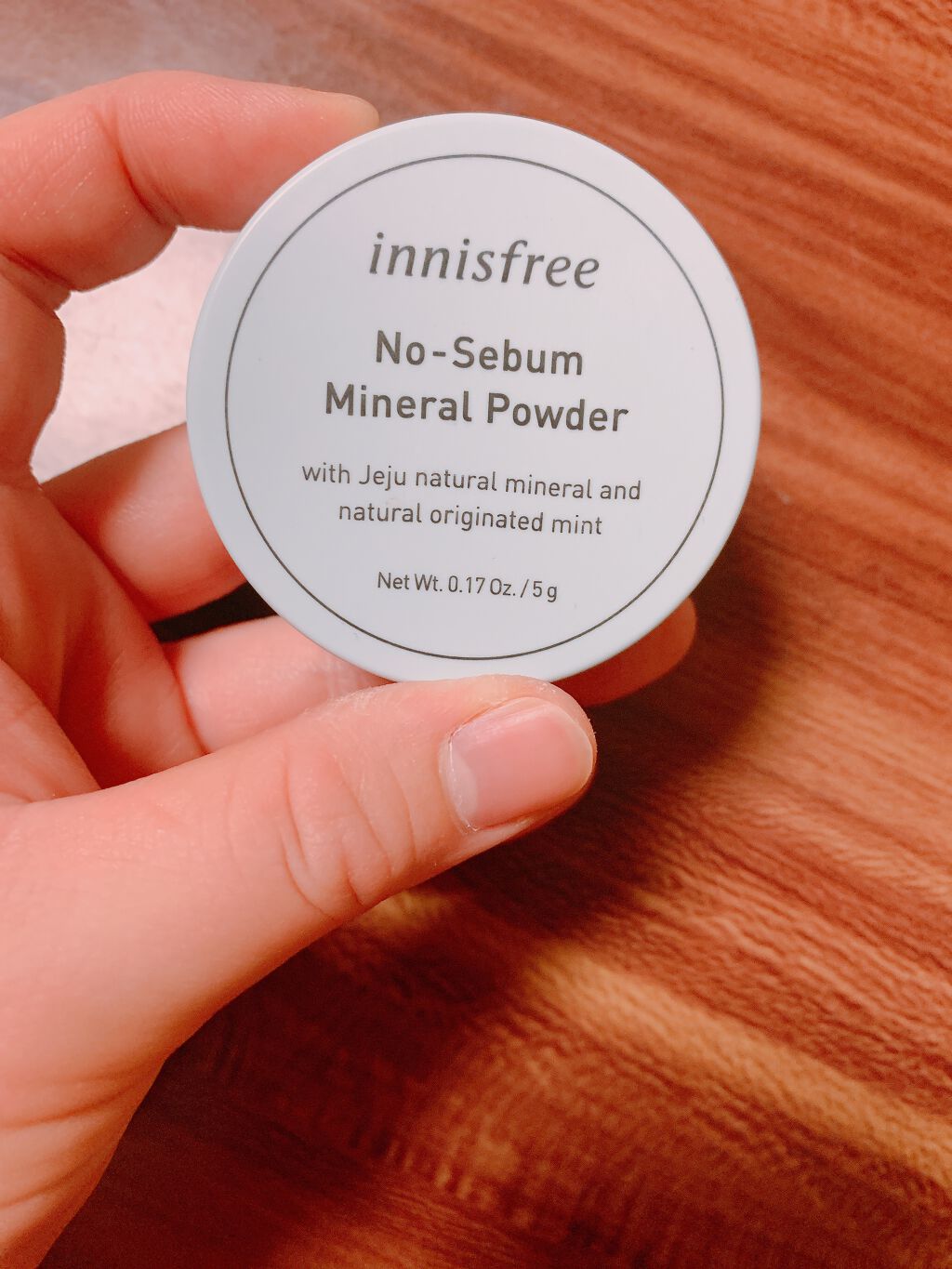 ノーセバム ミネラルパウダー/innisfree/ルースパウダーを使ったクチコミ（1枚目）