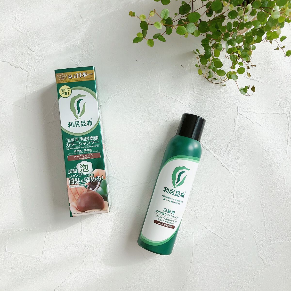 白髪用 利尻炭酸カラーシャンプー /自然派clubサスティ/市販シャンプーを使ったクチコミ(4枚目)