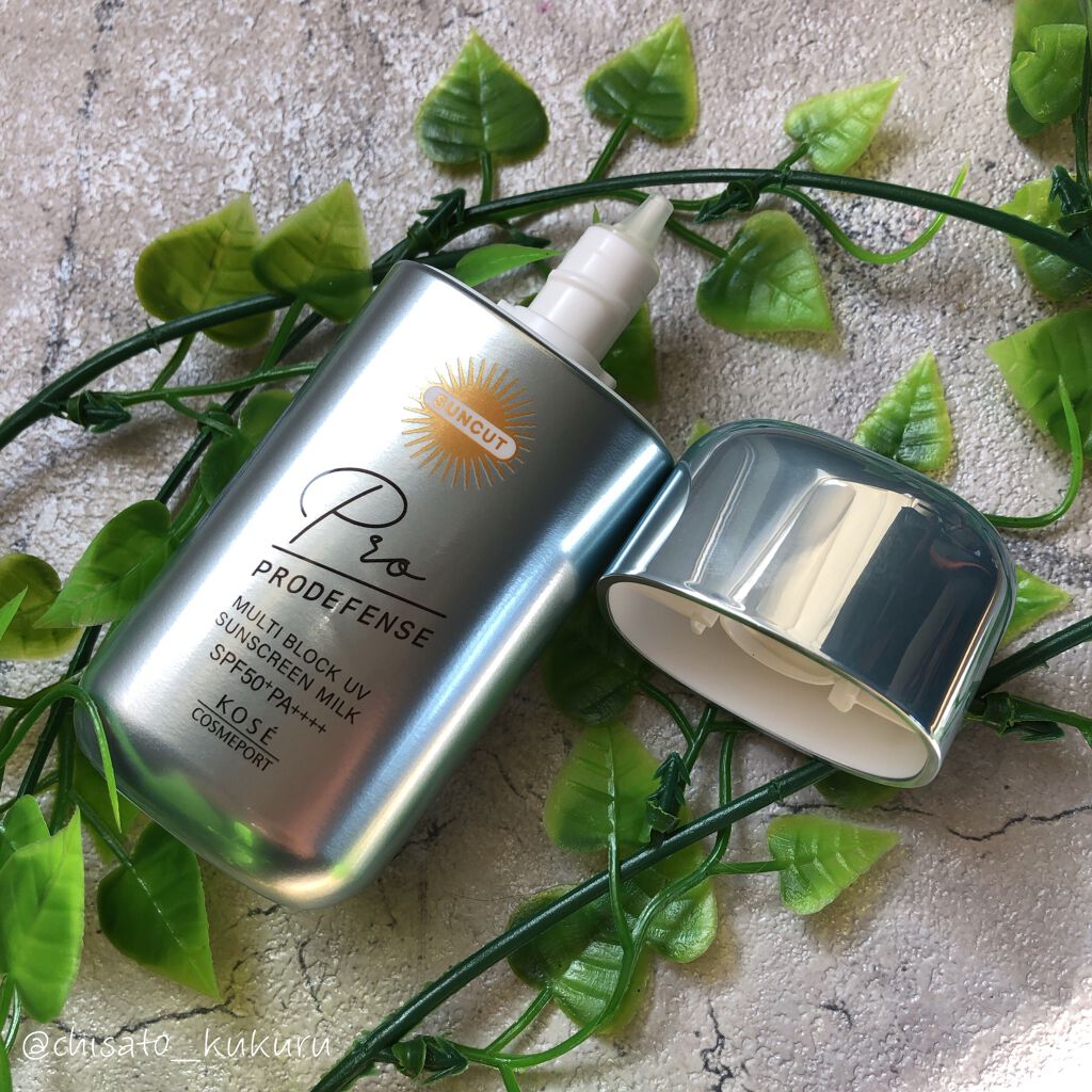 プロディフェンス マルチブロックUV ミルク /サンカット®/日焼け止めミルクを使ったクチコミ(1枚目)