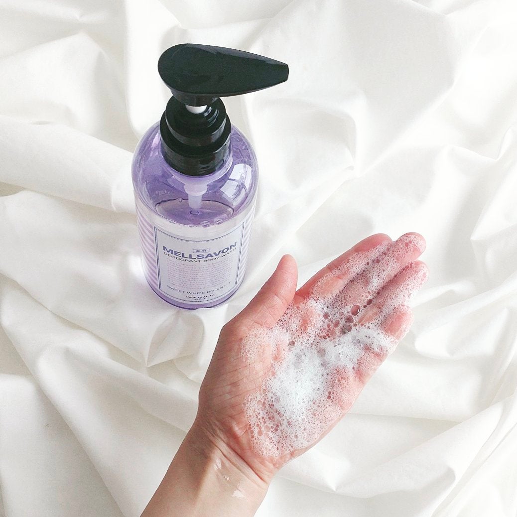メルサボン デオドラント ボディウォッシュ スイートホワイトブーケ/Mellsavon/ボディソープを使ったクチコミ(3枚目)