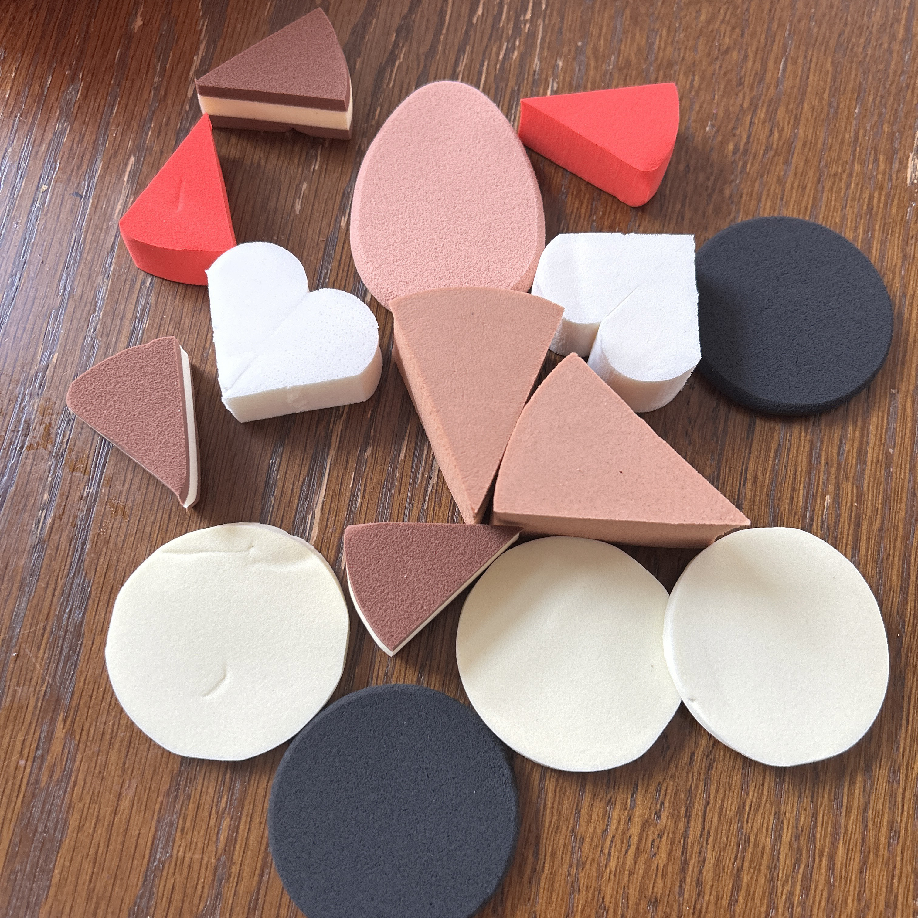 LJ お徳用 ファンデーションスポンジセット/LOUJENE/パフ・スポンジを使ったクチコミ（3枚目）