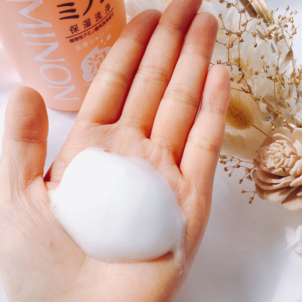 ミノン全身シャンプー(泡タイプ) 本体 500mL/ミノン/ボディソープを使ったクチコミ（2枚目）