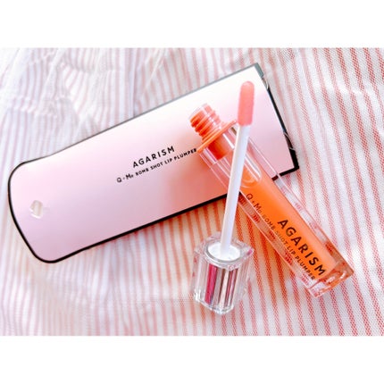 キューミ―ボムショットリッププランパー/AGARISM/リッププランパーを使ったクチコミ(3枚目)