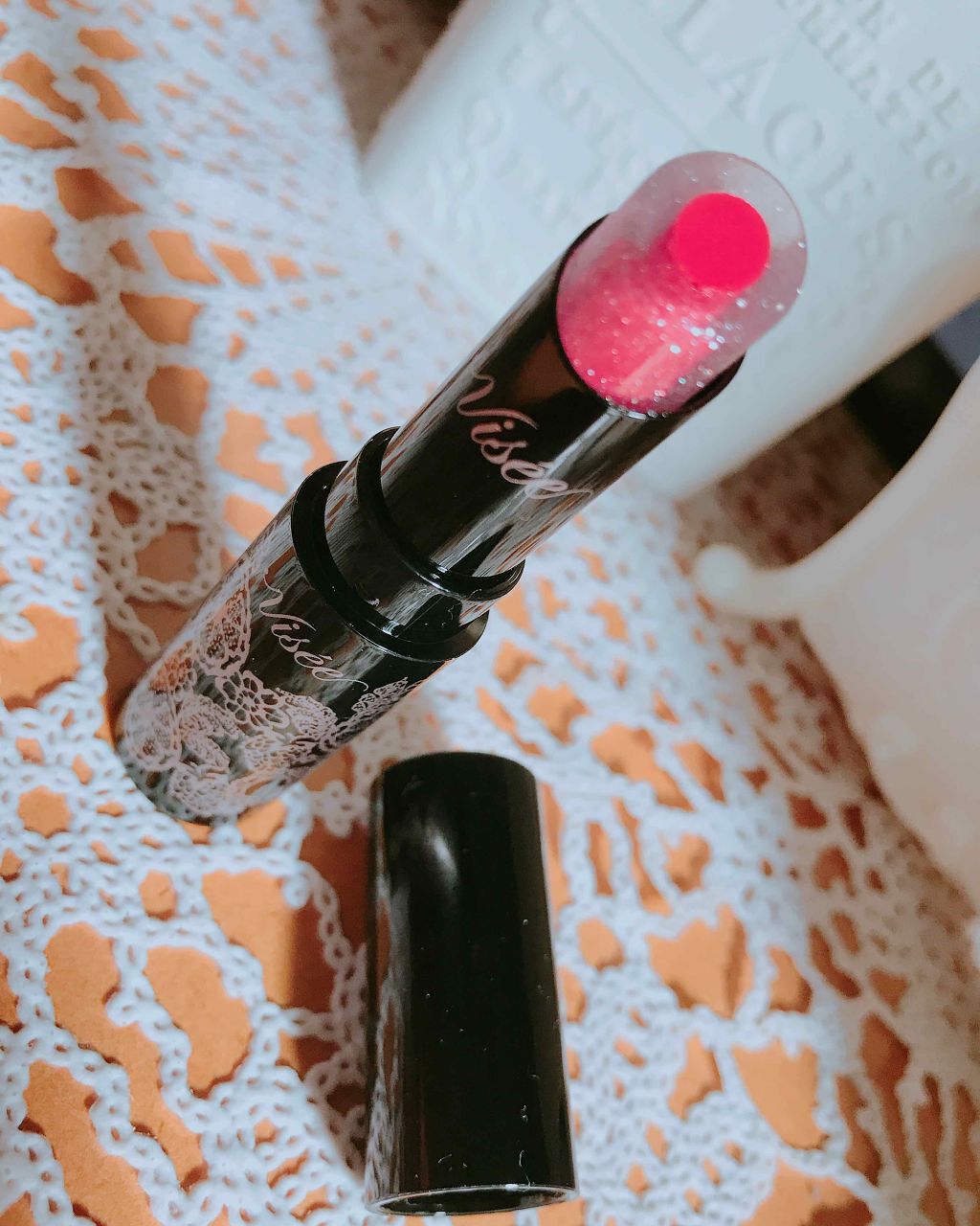 クリスタルデュオ リップスティック シアー/Visée/口紅を使ったクチコミ（1枚目）