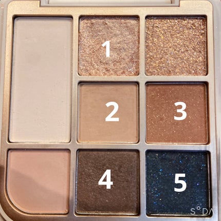 ドットオンムードアイパレット/Heart Percent/アイシャドウパレットを使ったクチコミ(1枚目)