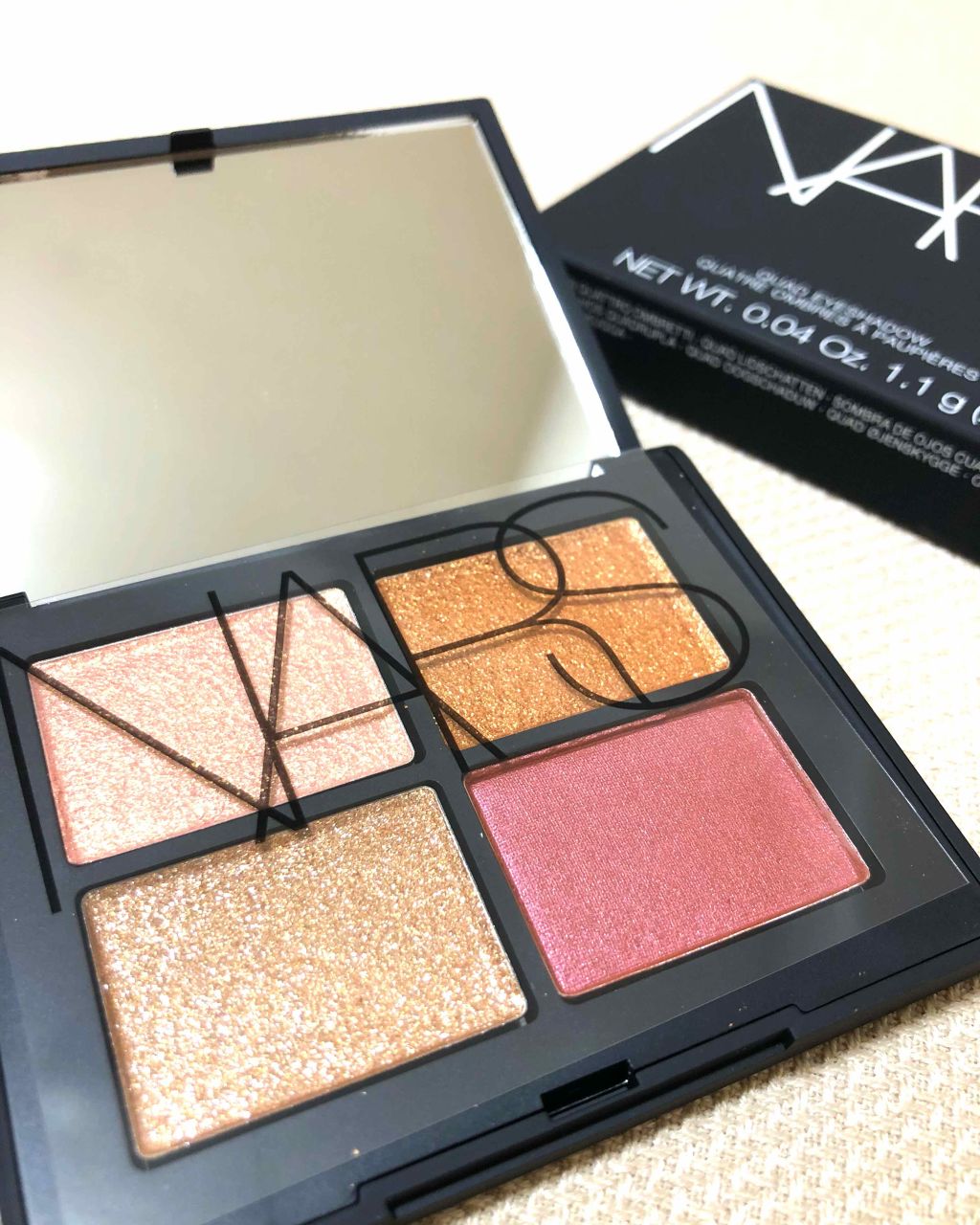 クワッドアイシャドー/NARS/アイシャドウパレットを使ったクチコミ(2枚目)