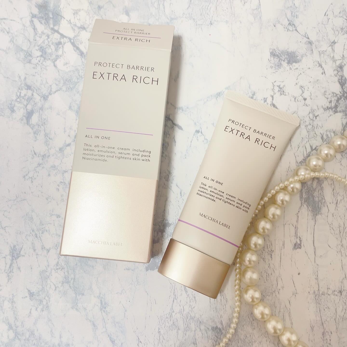 【未開封】 マキアレイベル　プロテクトバリアエクストラリッチ Macchia Label(マキアレイベル) / 薬用プロテクトバリア