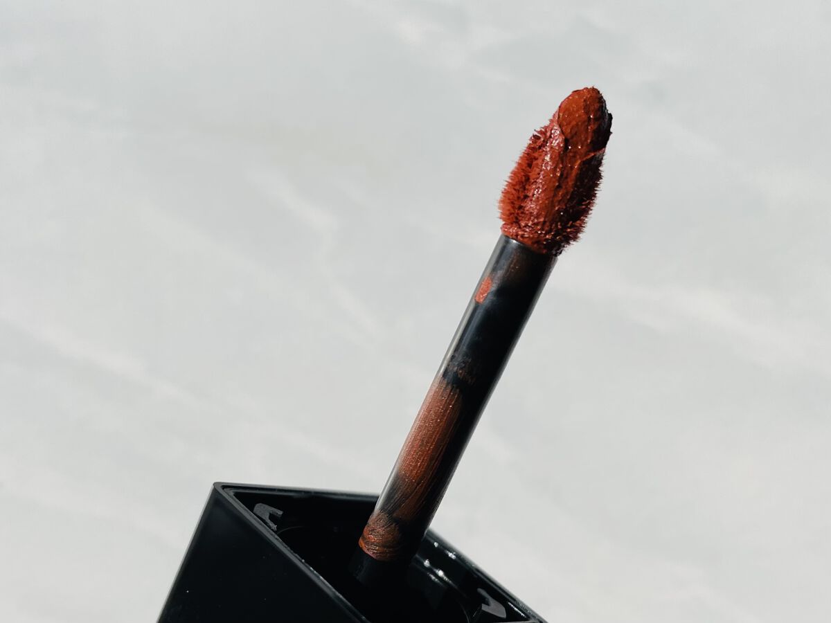 &be リキッドルージュ マンダリンオレンジ/＆be/口紅を使ったクチコミ（2枚目）