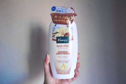 クナイプ バスミルク バニラミルクの香り/クナイプ/入浴剤を使ったクチコミ(1枚目)