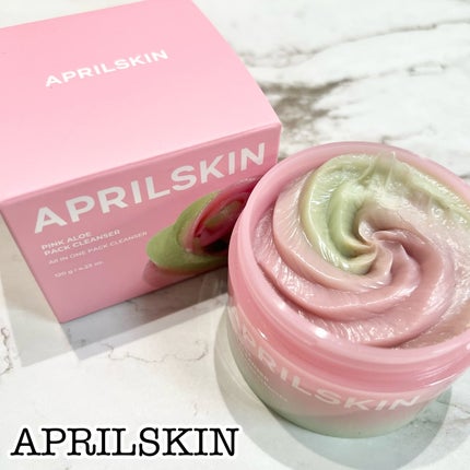ピンクアロエメレンゲクレンザー/APRILSKIN/その他洗顔料を使ったクチコミ(1枚目)