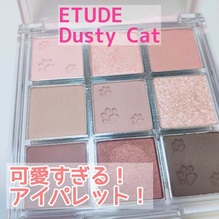 プレイカラーアイズ ダスティキャット/ETUDE/アイシャドウパレットを使ったクチコミ(1枚目)