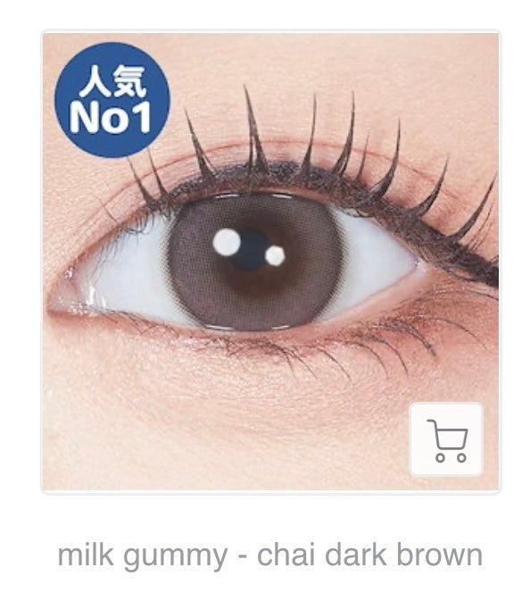Mxxxnu 1month milk gummy/Mxxxnu/1ヶ月(1MONTH)カラコンを使ったクチコミ(3枚目)