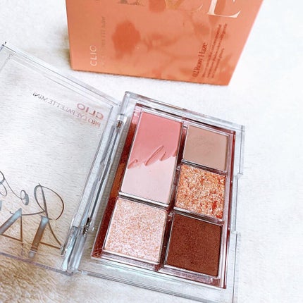 プロ アイパレット ミニ/CLIO/アイシャドウパレットを使ったクチコミ(4枚目)