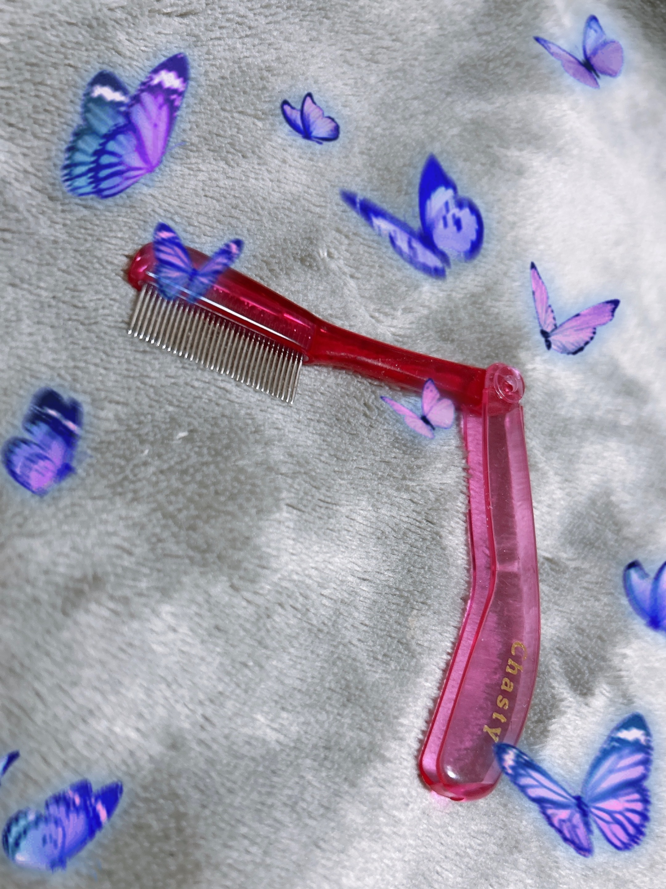 マスカラコーム メタルN（ナチュラル）/チャスティ/その他化粧小物を使ったクチコミ（1枚目）