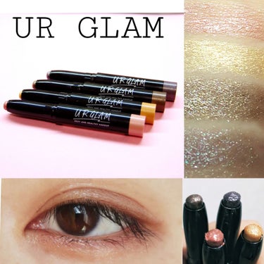 UR GLAM　EYESHADOW STICK 02 ライトオレンジ/U R GLAM/ジェル・クリームアイシャドウを使ったクチコミ（1枚目）