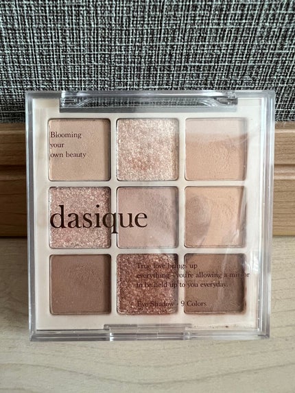 シャドウパレット/dasique/アイシャドウパレットを使ったクチコミ(1枚目)