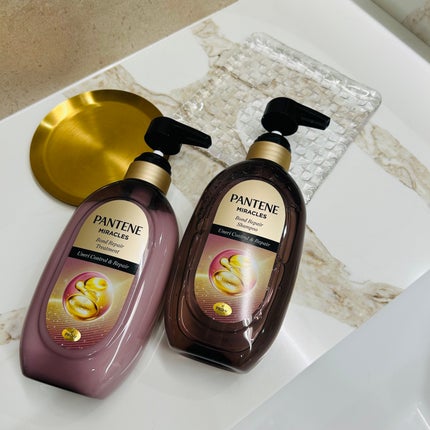 ミラクルズ うねりコントロール&リペア ボンドリペア シャンプー/トリートメント/パンテーン/市販シャンプーを使ったクチコミ(4枚目)
