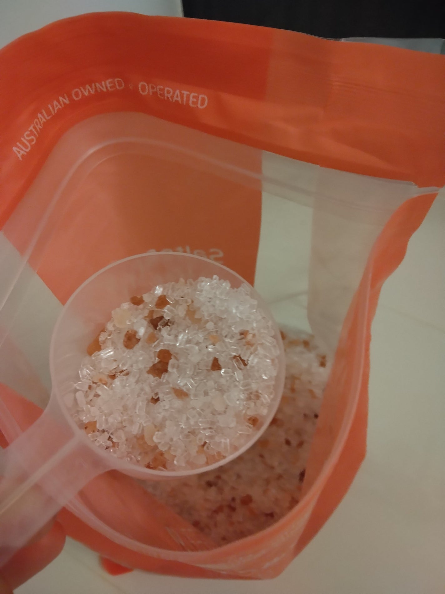 PURE EPSOM+HIMALAYAN BATHSALTS /Salts&CO./無機塩系入浴剤を使ったクチコミ(5枚目)