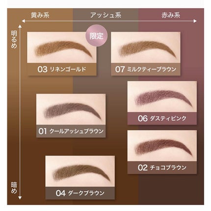 ブロウインク カラーティントデュオ/MAYBELLINE NEW YORK/眉ティントを使ったクチコミ(5枚目)