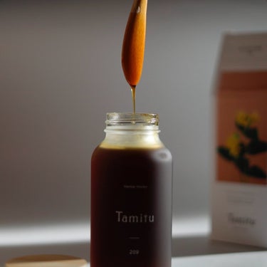 厳選した純粋はちみつに、数種類のハーブとスパイスを調合したHerbal honey𓎶

Tamitu「209」のテーマは 
人間が本来持つ力を引き出す 【Empower】

エナジーフードとして、パワー