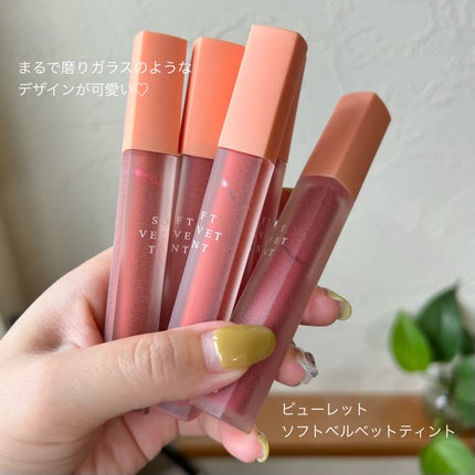 ソフトベルベットティント/Beaulette/リップティントを使ったクチコミ(2枚目)