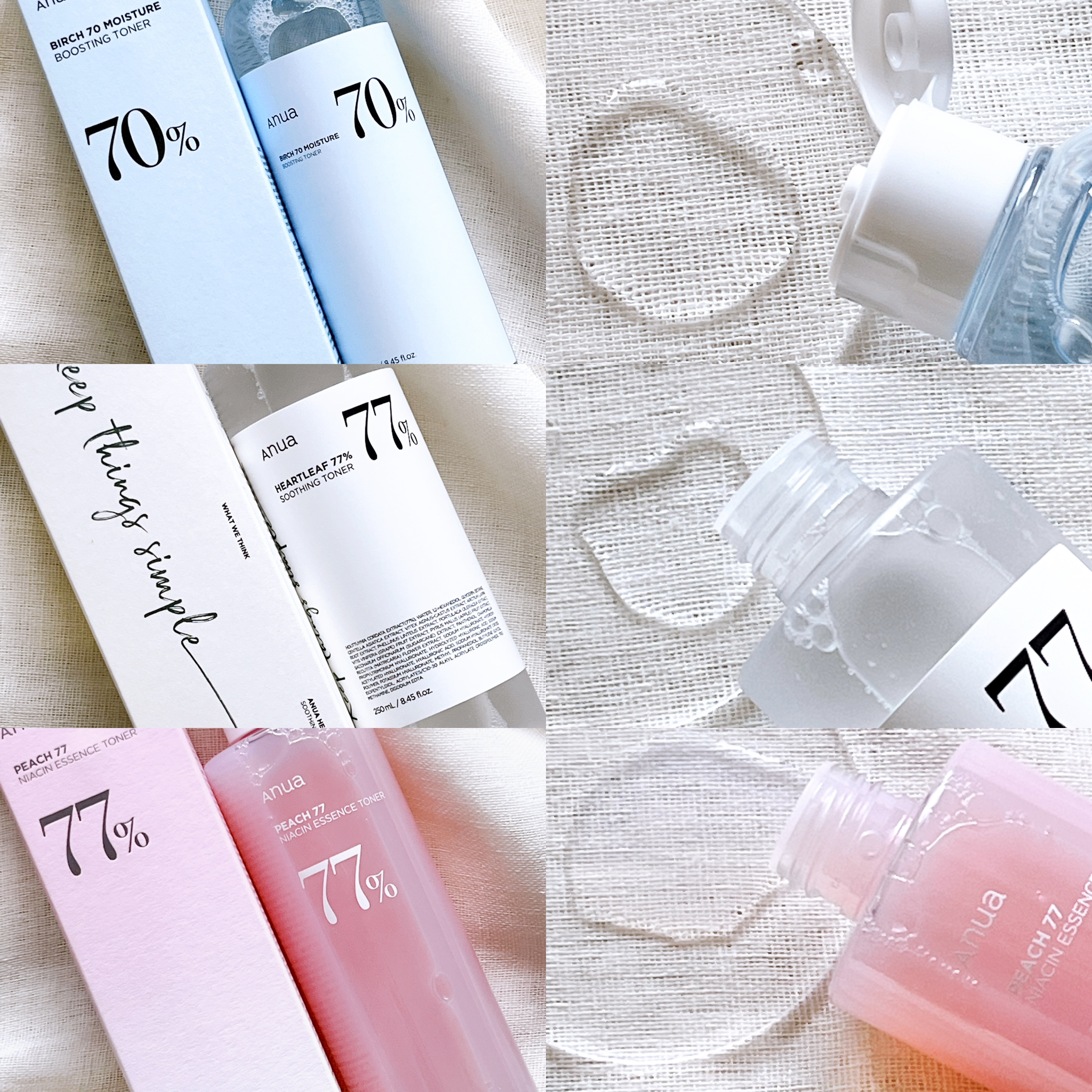 ドクダミ 77 スージングトナー/Anua/化粧水を使ったクチコミ（2枚目）