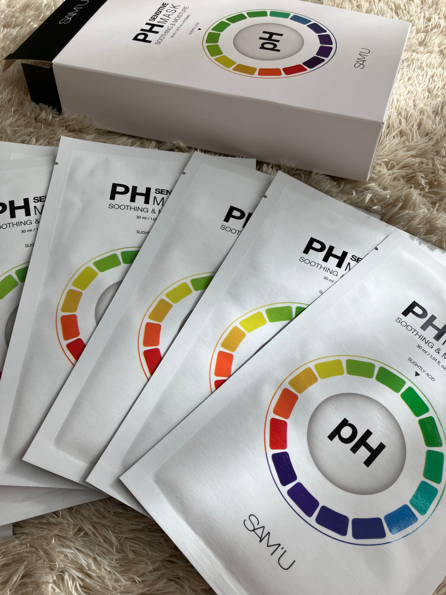 PHセンシティブマスクスージング&モイスト/SAM'U/シートマスク・パックを使ったクチコミ(4枚目)