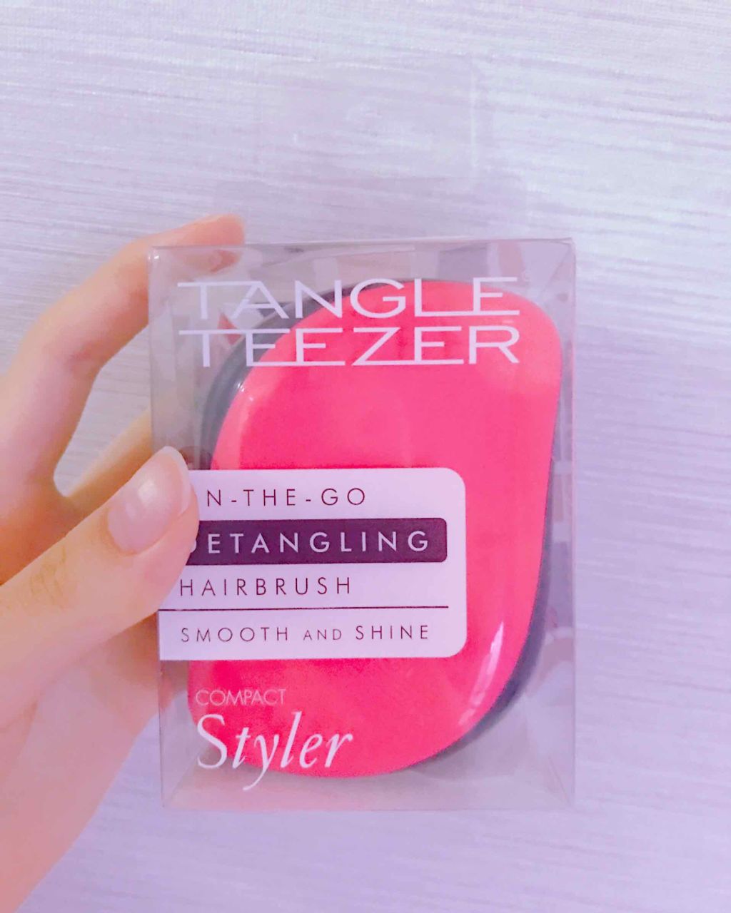 コンパクトスタイラー/TANGLE TEEZER/ヘアブラシを使ったクチコミ(1枚目)