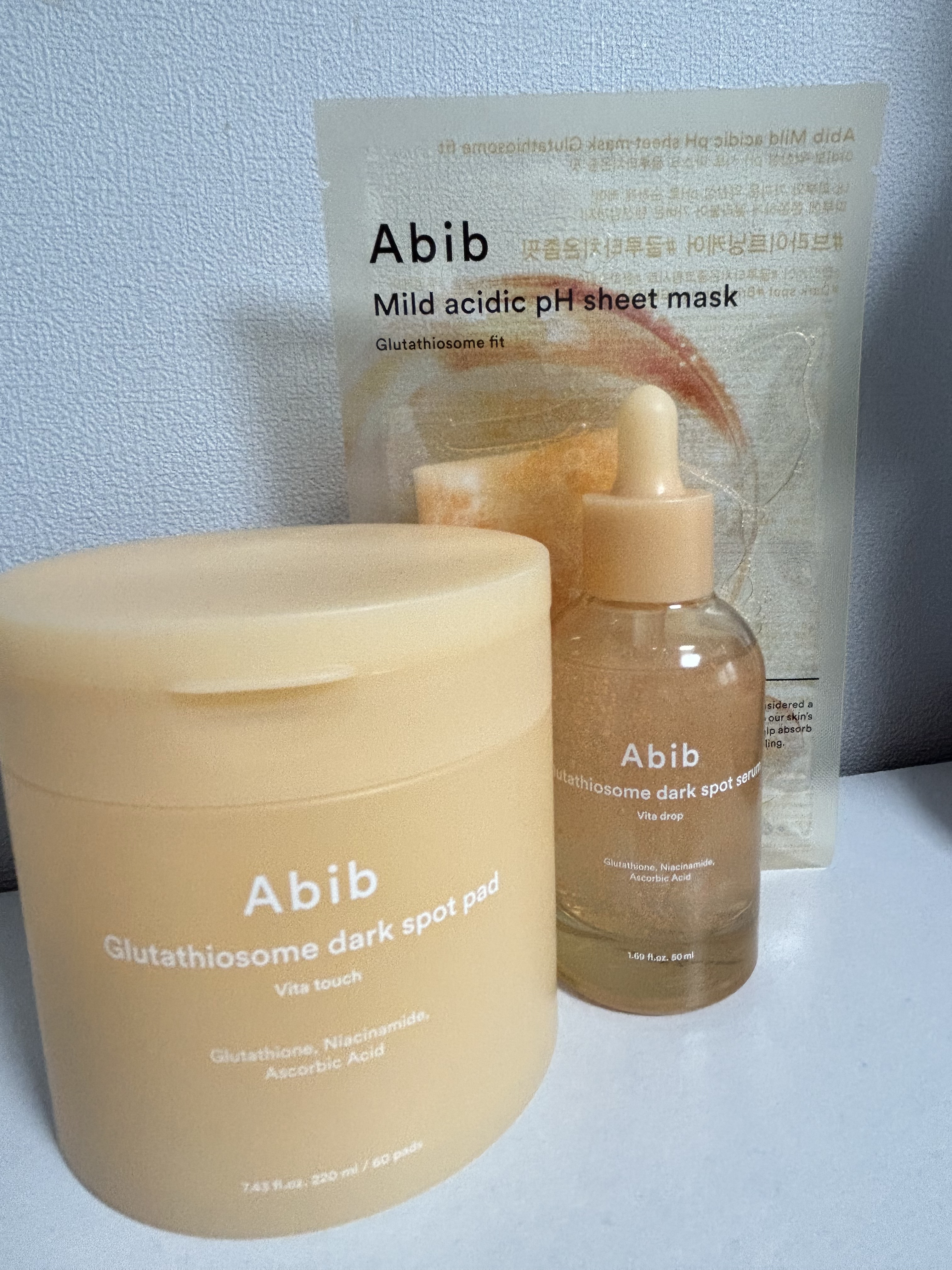 グルタチオンソームダークスポットセラムビタドロップ/Abib /美容液を使ったクチコミ（2枚目）