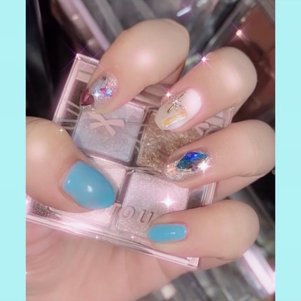 ジェルネイル(ライト対応)/セリア/ジェルネイルを使ったクチコミ(1枚目)