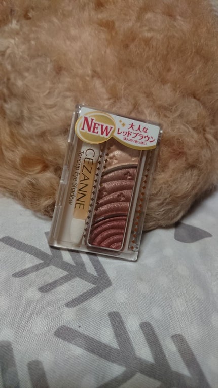 トーンアップアイシャドウ/CEZANNE/アイシャドウパレットを使ったクチコミ(1枚目)