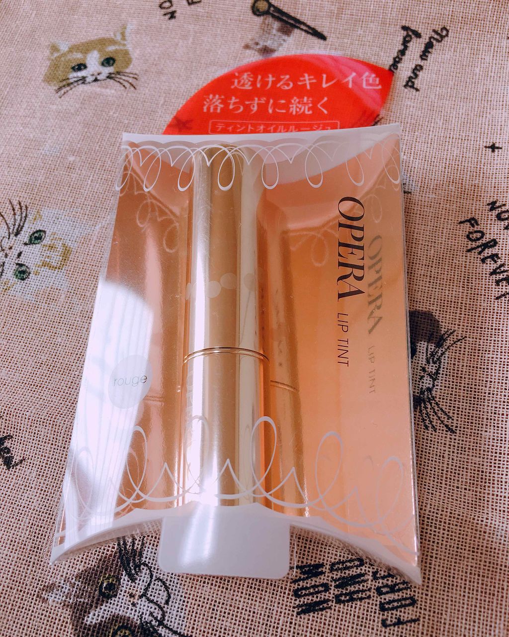 オペラ リップティント N/OPERA/リップティントを使ったクチコミ（3枚目）