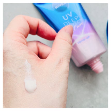 ニベアUV ディープ プロテクト&ケア トーンアップ エッセンス/ニベア/日焼け止めローションを使ったクチコミ(3枚目)