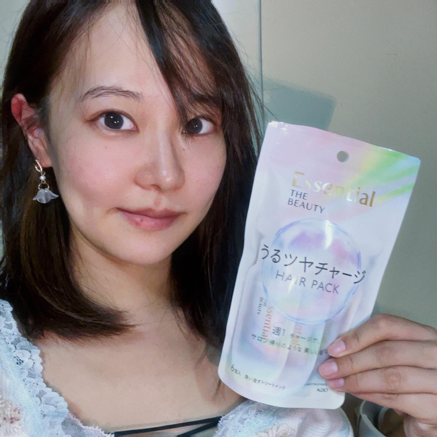 ザビューティ うるツヤチャージヘアパック/エッセンシャル/ヘアマスク・ヘアパックを使ったクチコミ(3枚目)