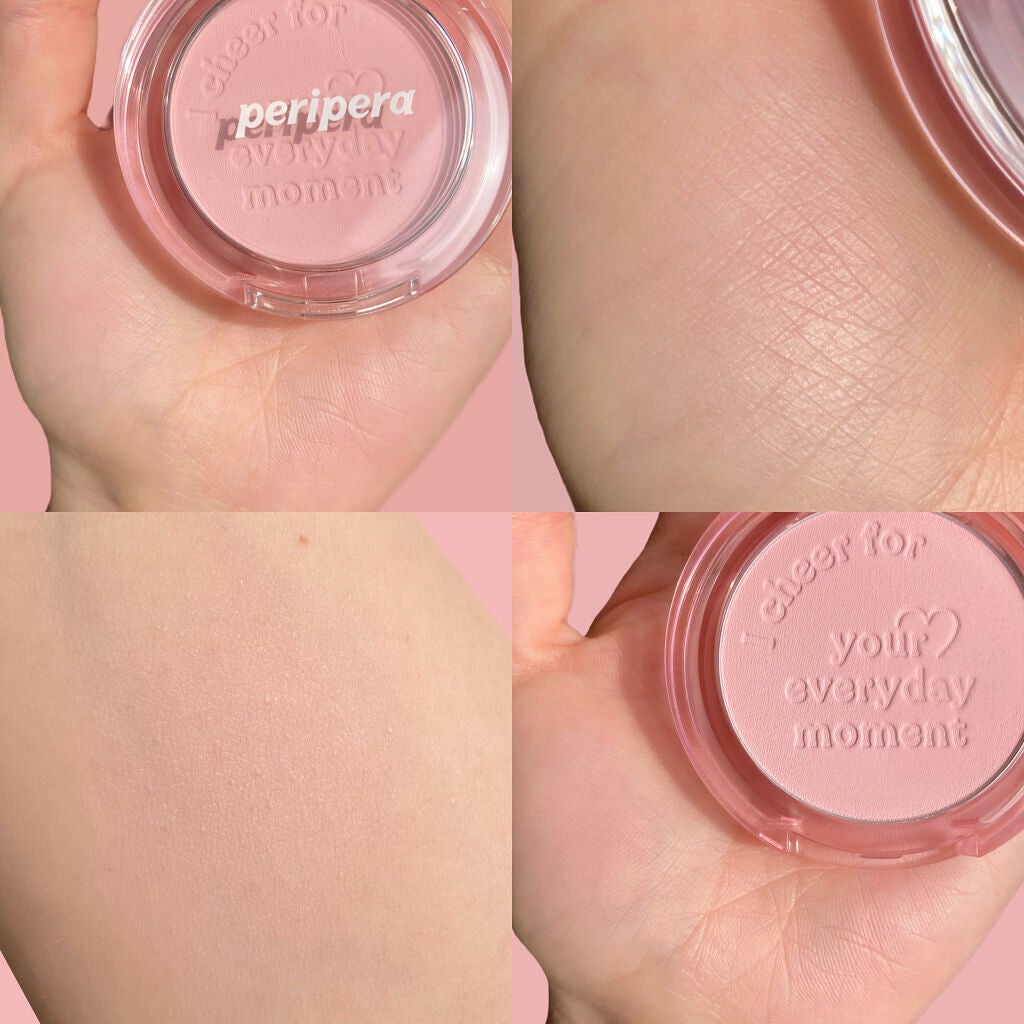 ピュア ブラッシュド サンシャイン チーク/PERIPERA/パウダーチークを使ったクチコミ(4枚目)