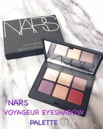 ヴォワヤジュールアイシャドウパレット/NARS/アイシャドウパレットを使ったクチコミ(1枚目)