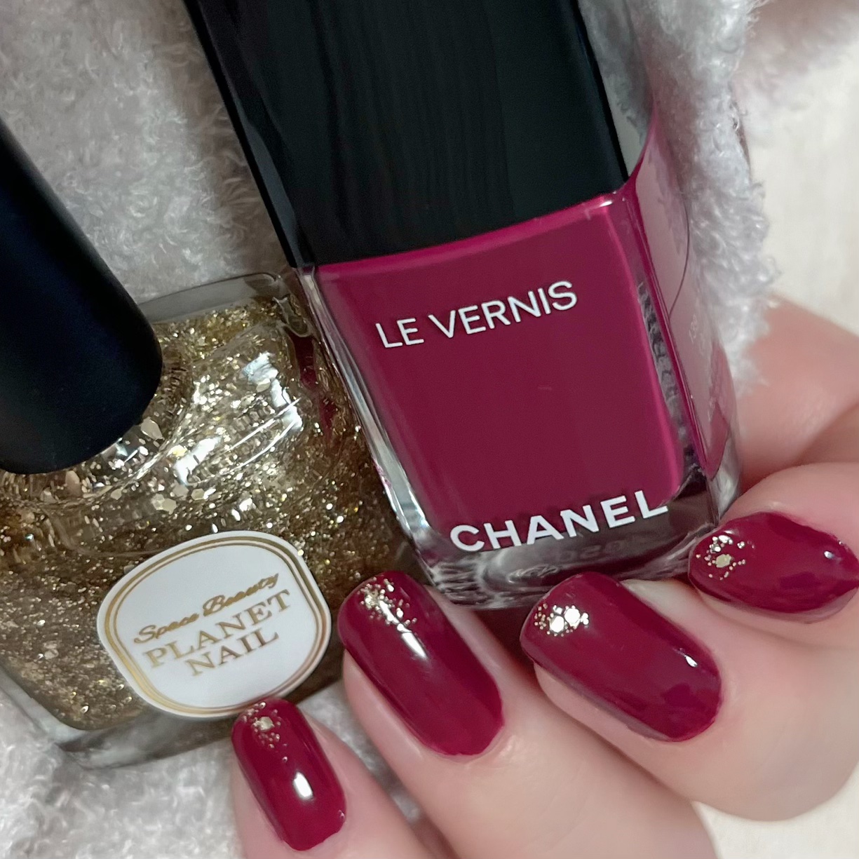 ネイルポリッシュ PLB16 シリウスの光線/PLANET NAIL/マニキュアを使ったクチコミ（1枚目）