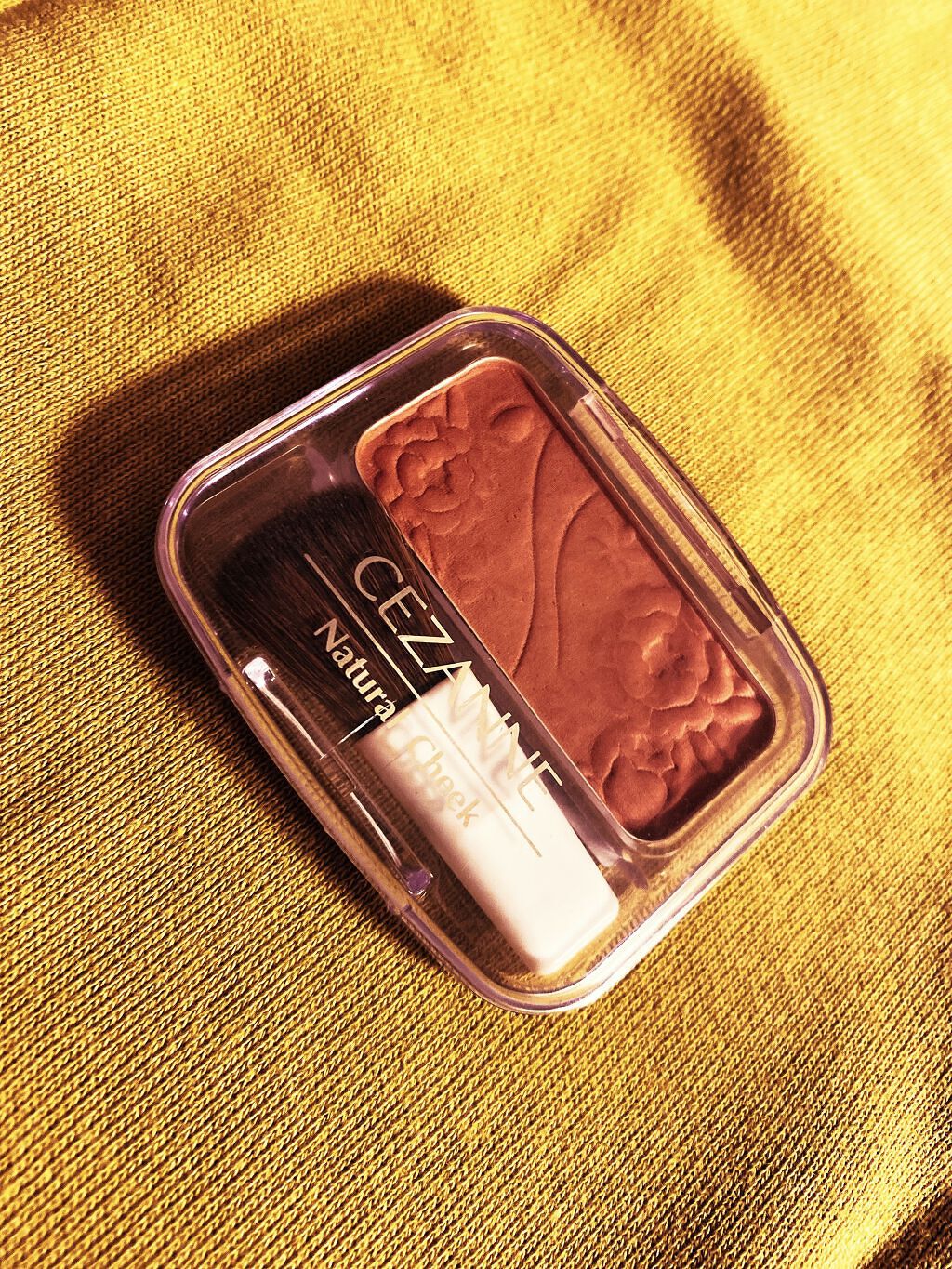 ナチュラル チークN/CEZANNE/パウダーチークを使ったクチコミ（1枚目）