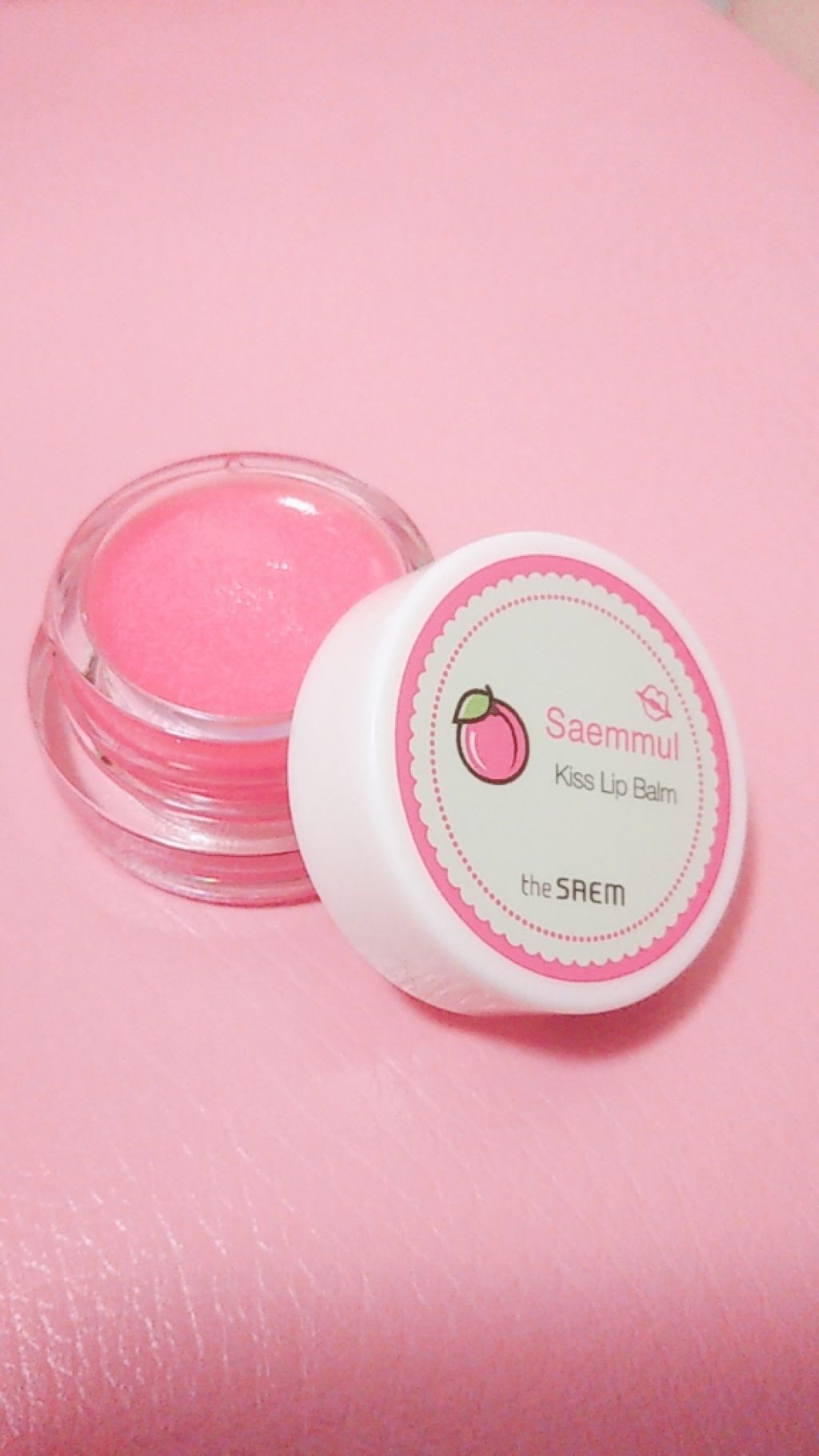 センムル キス リップバーム/the SAEM/口紅を使ったクチコミ(2枚目)