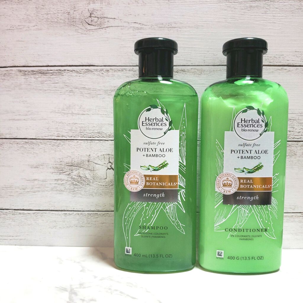 ビオリニュー アロエ&バンブー シャンプー/コンディショナー/ハーバルエッセンス/市販シャンプーを使ったクチコミ(2枚目)
