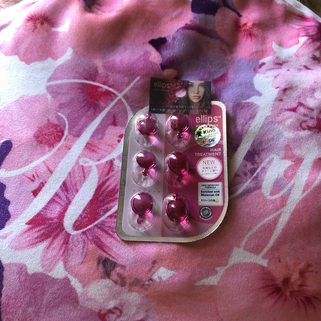 ヘアーオイル【トリートメント】/ellips/ヘアオイルを使ったクチコミ(1枚目)