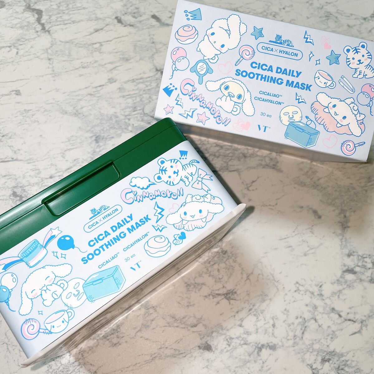 CICA デイリースージングマスク/VT/シートマスク・パックを使ったクチコミ（1枚目）