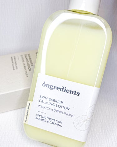 Ongredients Skin Barrier Calming Lotionのクチコミ「ongredients
スキンバリアカーミングローション

インナードライ肌でも、しっとり内側.....」（2枚目）