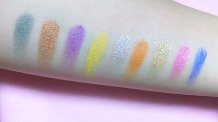 UR GLAM BLOOMING EYE COLOR PALETTE/U R GLAM/アイシャドウパレットを使ったクチコミ(1枚目)