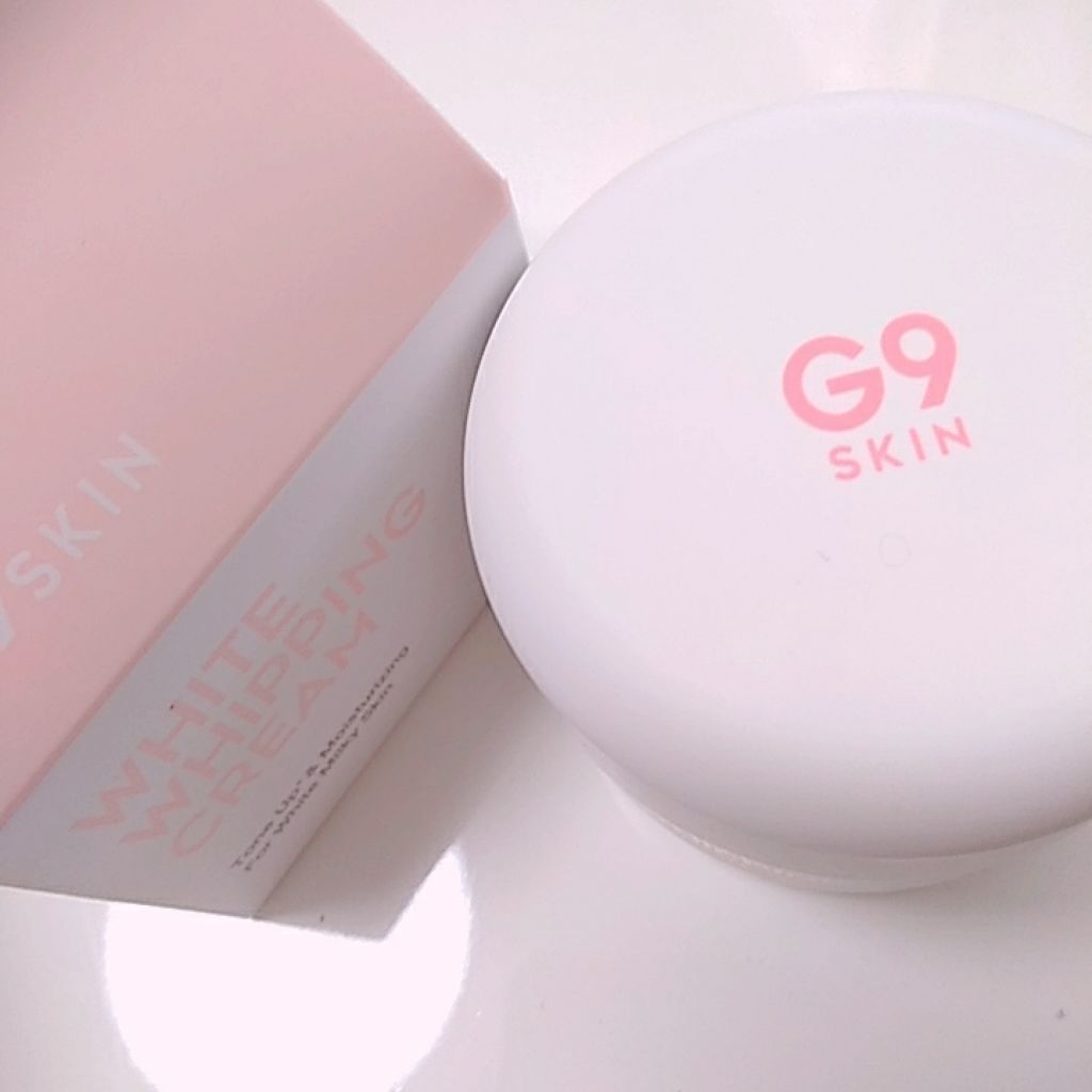 WHITE WHIPPING CREAM(ウユクリーム)/G9SKIN/化粧下地を使ったクチコミ（1枚目）