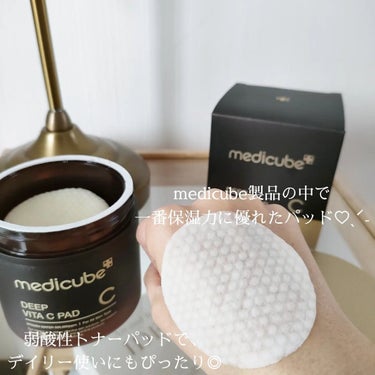 ディープビタCパッド/MEDICUBE/拭き取り化粧水を使ったクチコミ（3枚目）