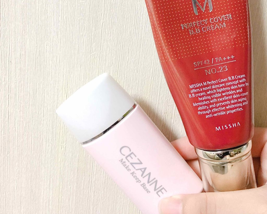 皮脂テカリ防止下地/CEZANNE/化粧下地を使ったクチコミ（2枚目）