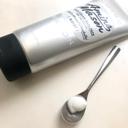 ディープモイスト ミルククリーム マスクパック/アミノメイソン/ヘアマスク・ヘアパックを使ったクチコミ(2枚目)