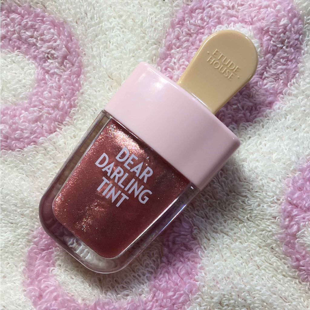 ディアダーリン ウォータージェルティント （アイスティント）/ETUDE/口紅を使ったクチコミ（1枚目）