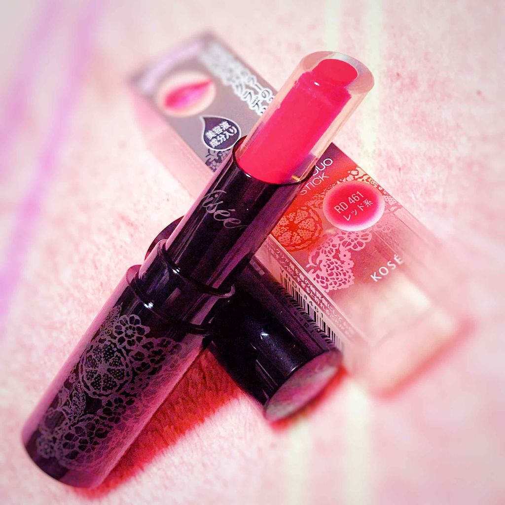 クリスタルデュオ リップスティック/Visée/口紅を使ったクチコミ（1枚目）